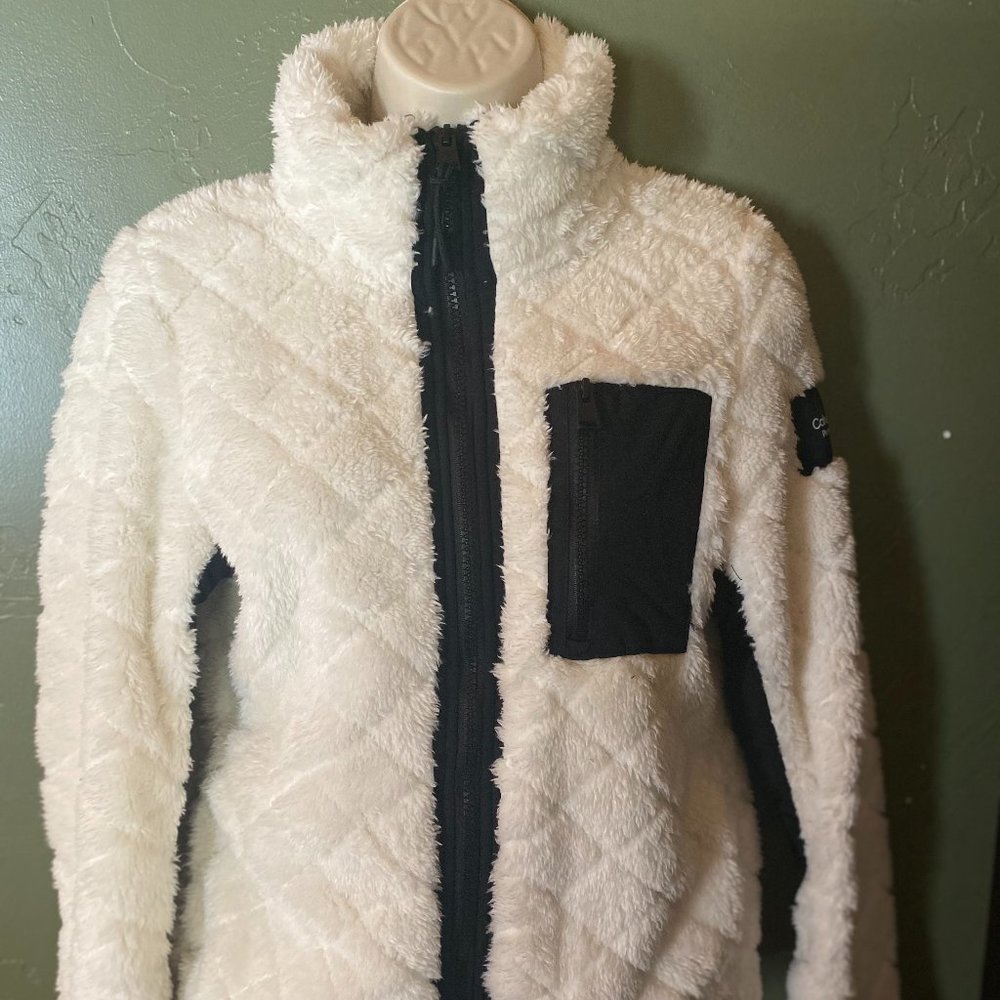 NEW Calvin Klein zip sherpa sweater/jacket